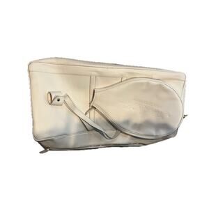 Kith for Wilson Showmen Leather Tennis Bag White NWT Rare